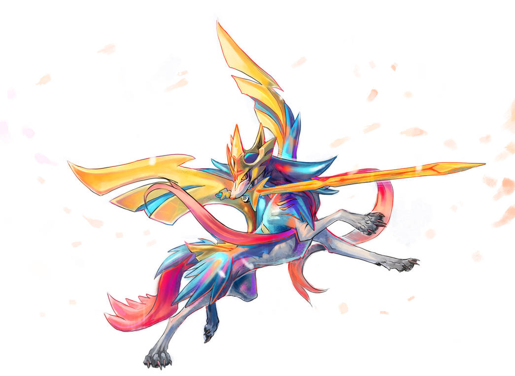 Zacian by Exileden on DeviantArt