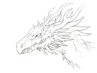 Dragon Challenge - FREE lineart!