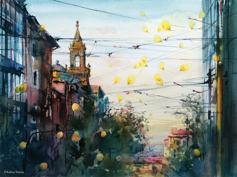 Balloons by kalinatoneva Balloons by kalinatoneva