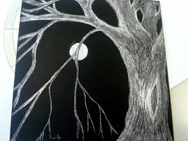 Scratch board Tree