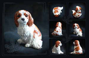 Abby the Cavalier - Sculpture