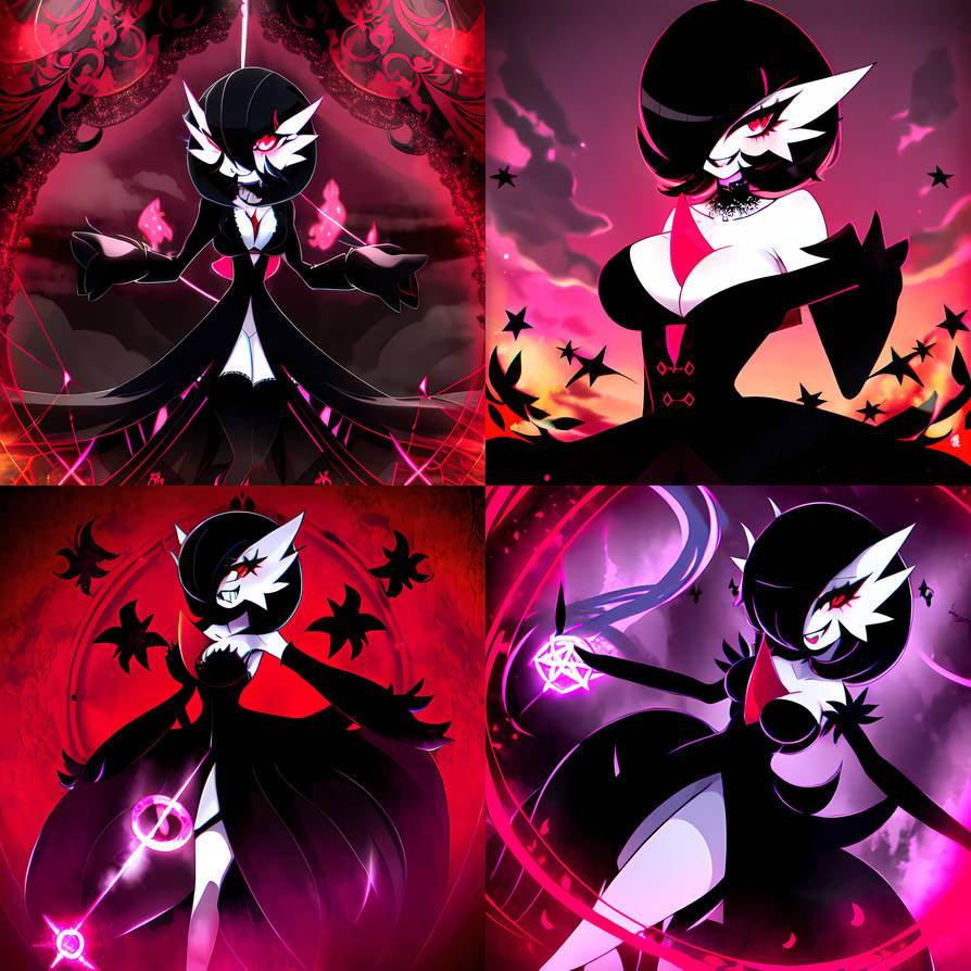 Shiny Mega Gardevoir BlackVileBile - Illustrations ART street