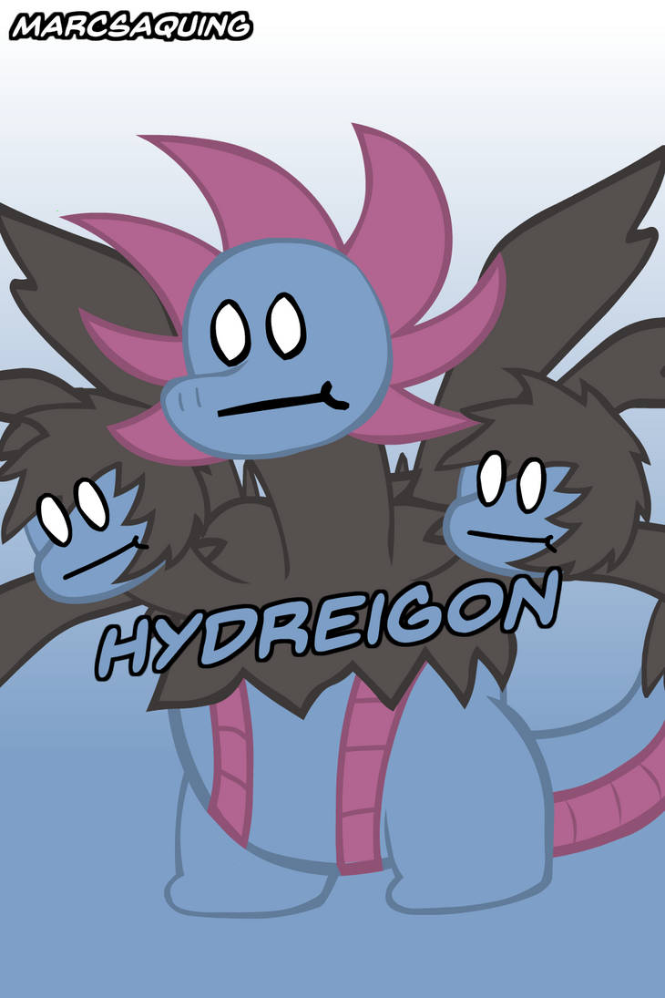 Hydreigon by marcsaquing577 on DeviantArt