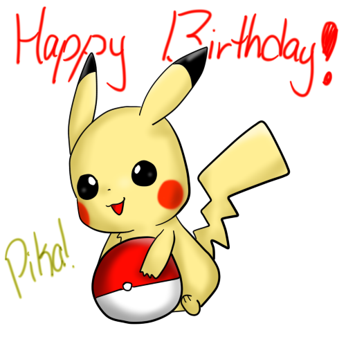 Bday Pikachu