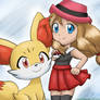 .:Prize:. Serena and Fennekin