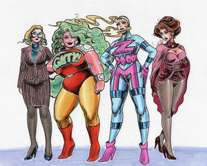 Superheroine Roll Call