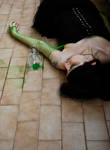 Me green fairy drunk too much, poisoned by SilvieT-Stock