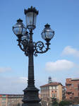 Iron street lamp by SilvieT-Stock