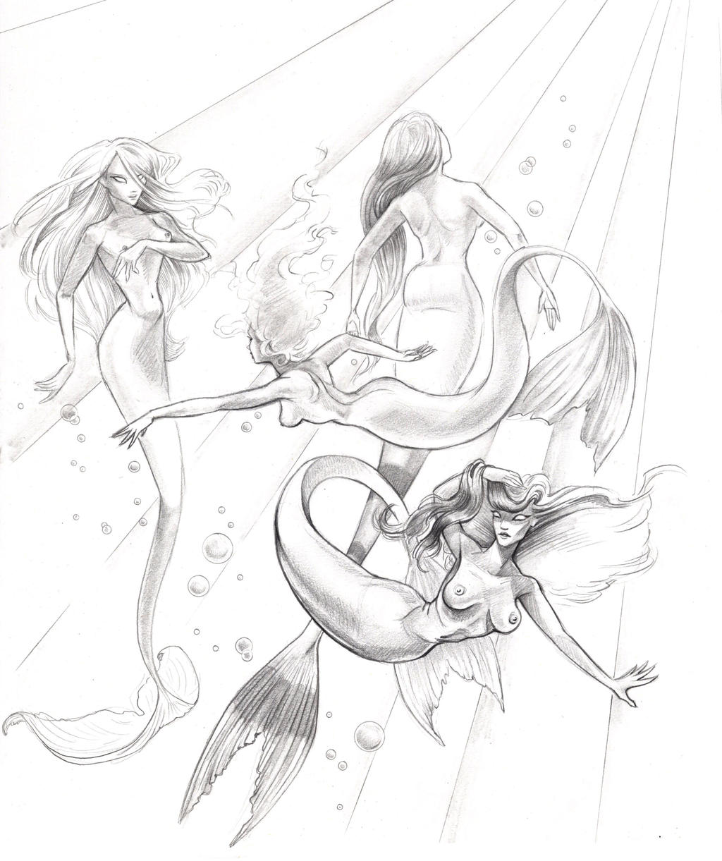 A Group of Mermaids