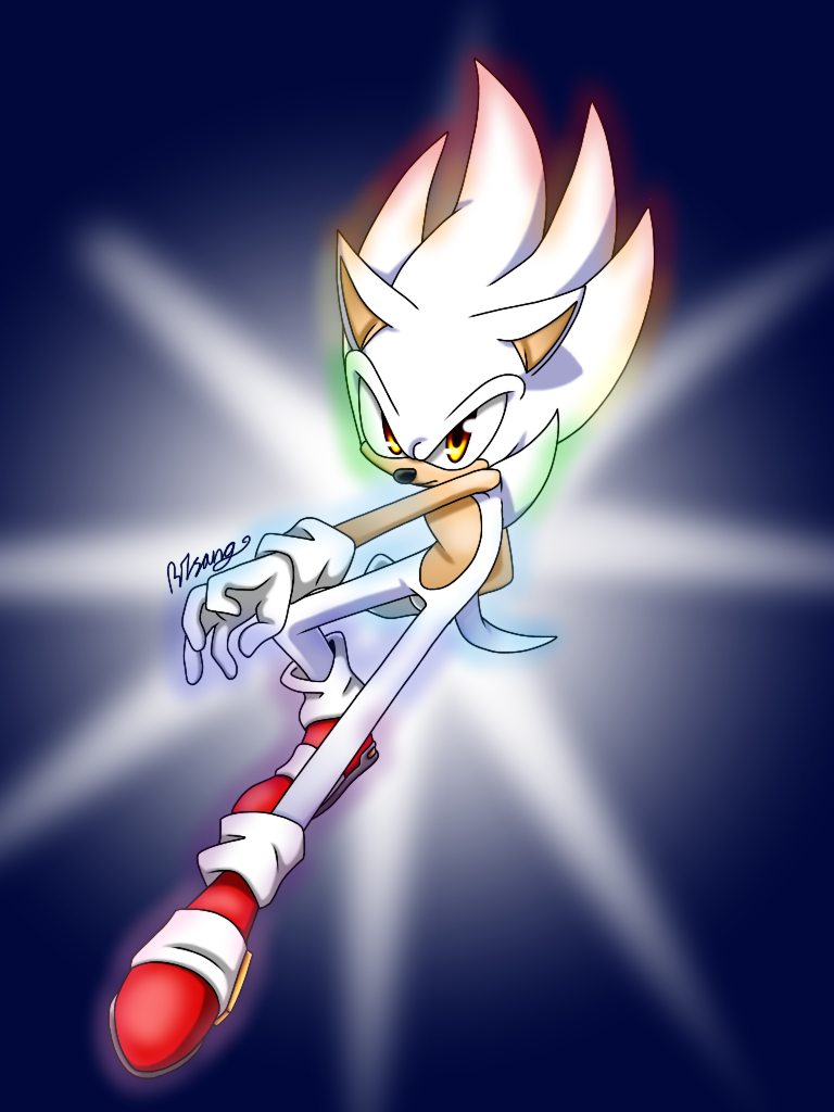 Hyper-Sonic ver.2 by IchiroZuri on DeviantArt