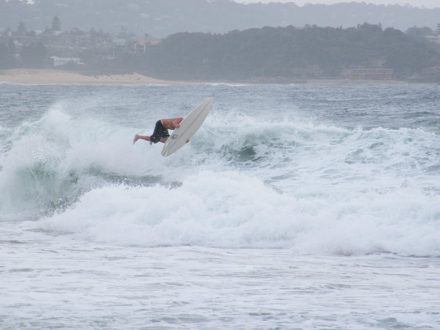 Christmas surfing