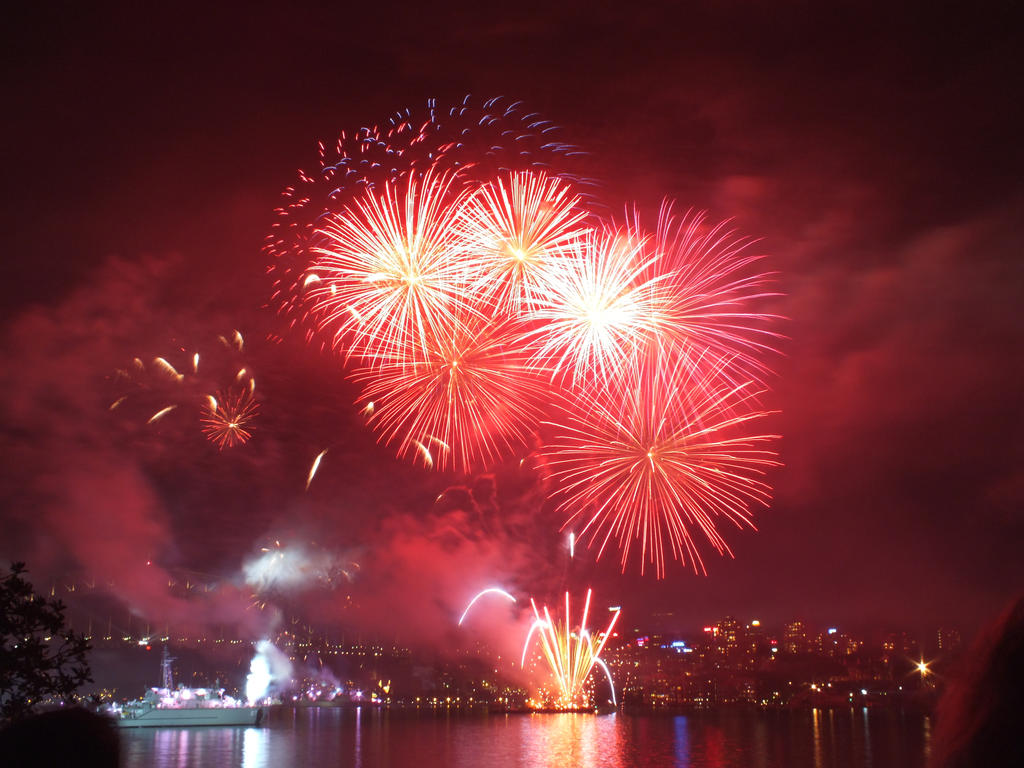 Fleet Review Fireworks 15