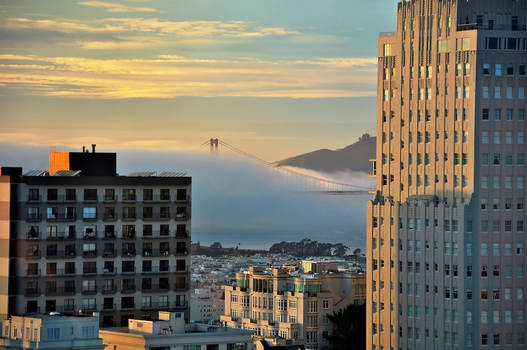 Fog over San Francisco