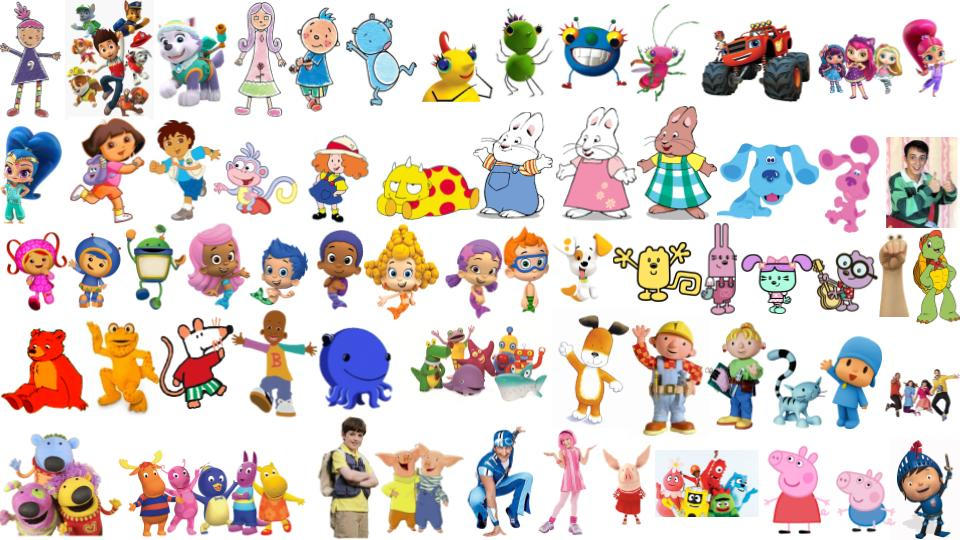 Which Of These Nick Jr Characters Are Better by EthanStone8 on DeviantArt