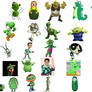 Which Of These Green Characters Is Better#3