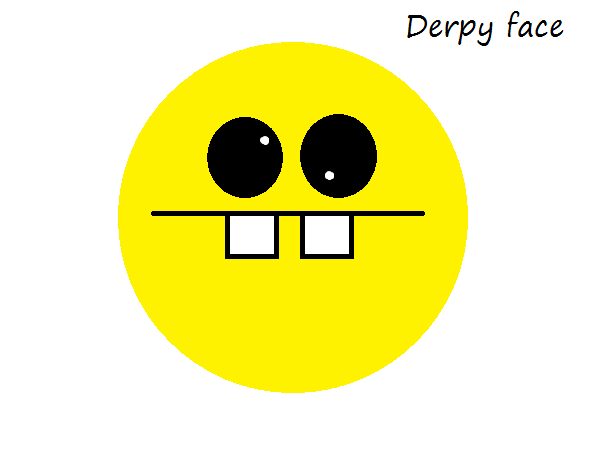 Derpy Emoji.