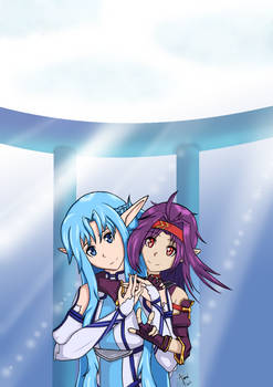 Asuna and Yuuki