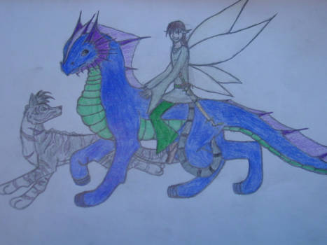 Fairy, Dragon, and Max