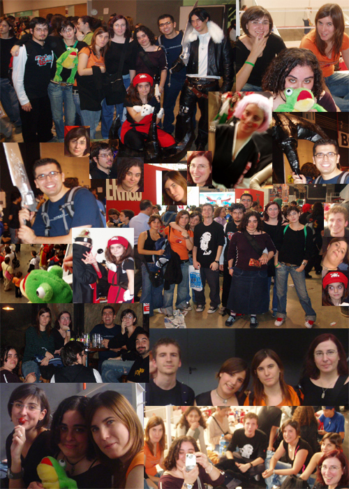 Collage del Salon del Manga