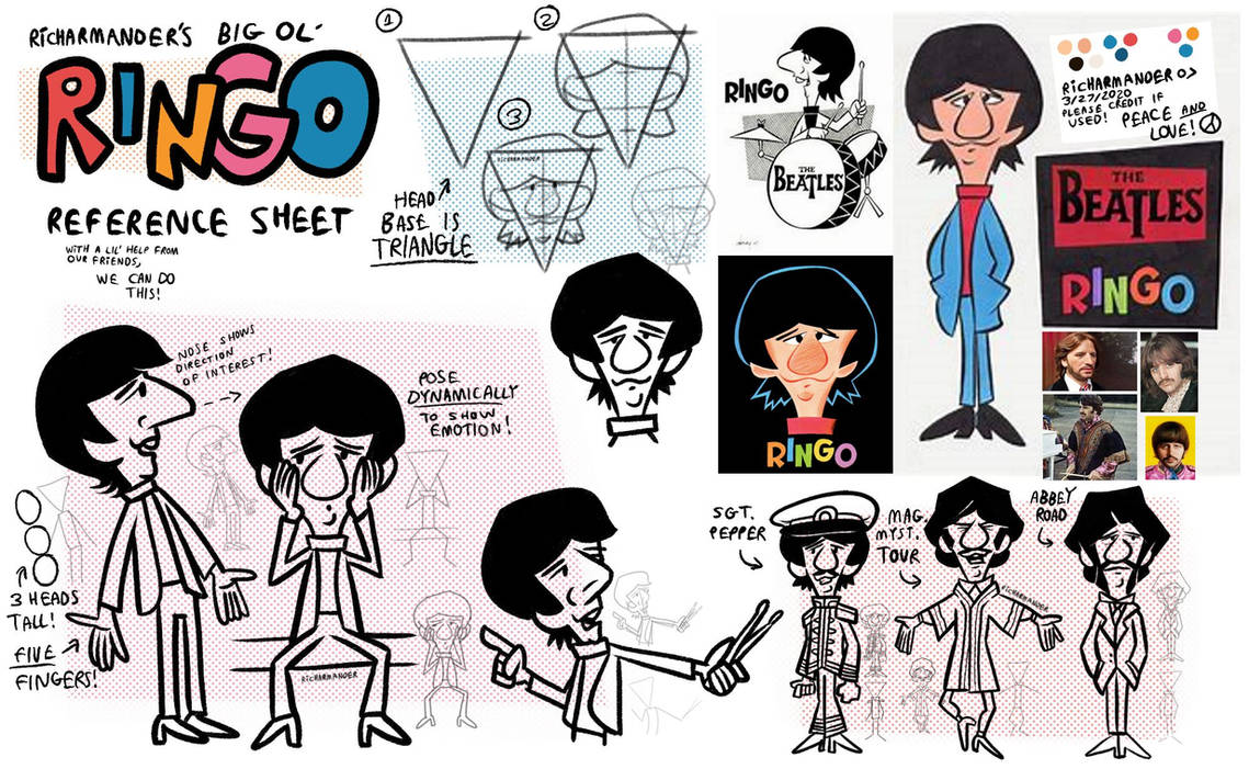 Ringo Writing Style Richarmander's Big Ol' Ringo Reference Sheet by Richarmander07 on ...
