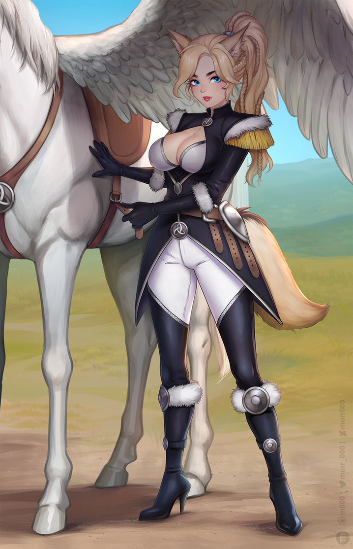 Pegasus Princess Rider Pegasus Rider by murr000 on DeviantArt
