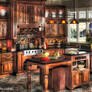 Wooden Kitchen HDR