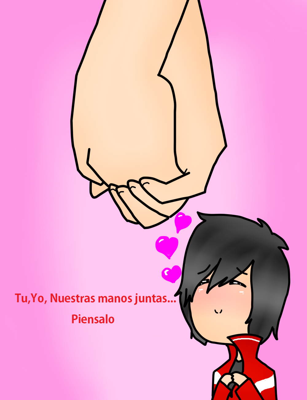Tu,Yo nuestras manos juntas...piensalo by RainbowRainStar on DeviantArt Tu,Yo nuestras manos juntas...piensalo by RainbowRainStar on DeviantArt