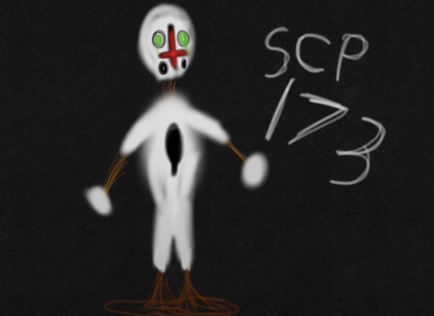 SCP 173 redesign by uizgrat on DeviantArt