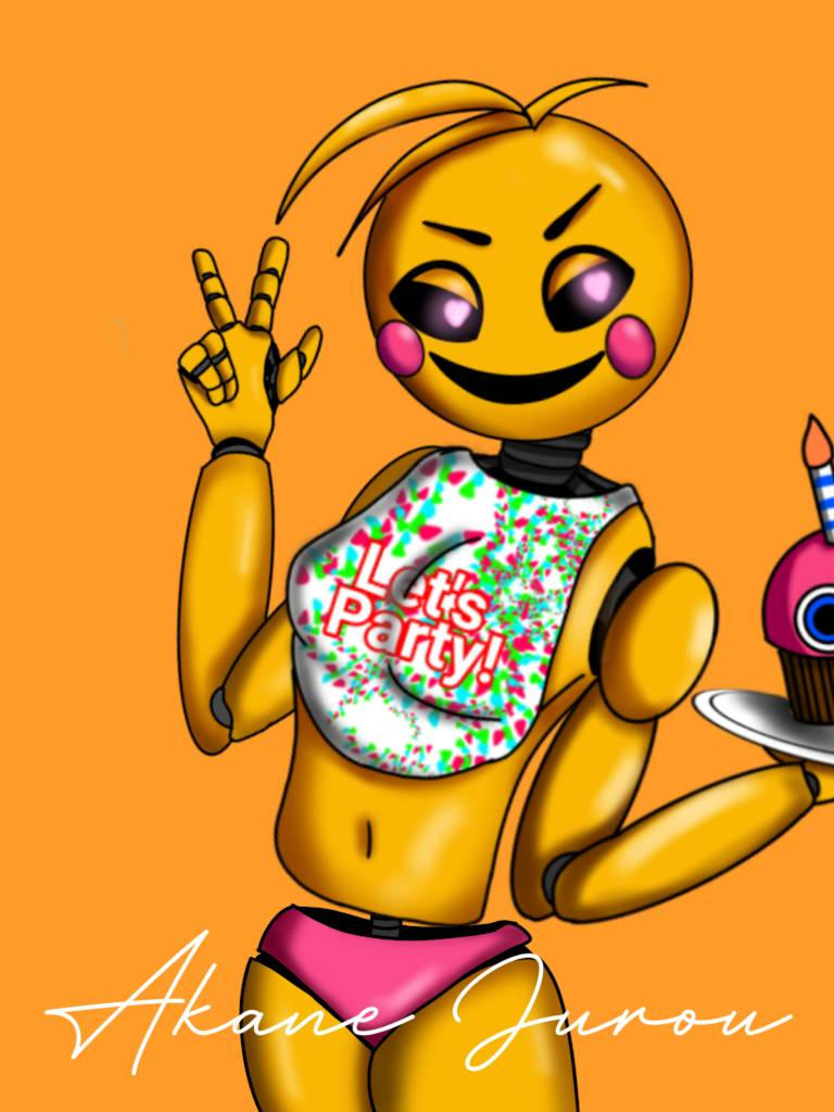 Toy Chica Fan Art From Fnaf By AkaneJurou On DeviantArt toy-chica-fan-art-from-fnaf-by-akanejurou-on-deviantart