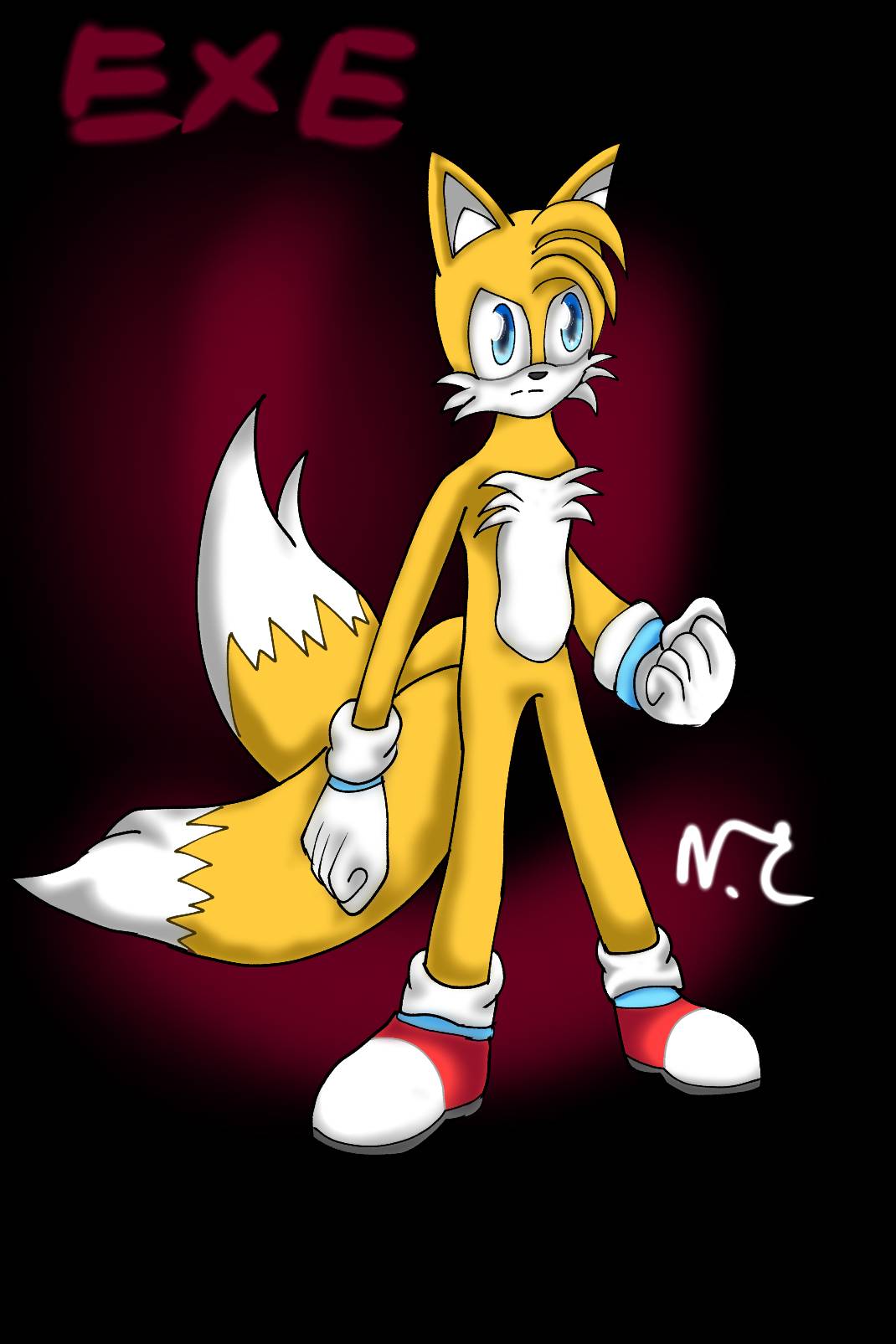 Sonic. Exe And Tails by mickeycrak on DeviantArt