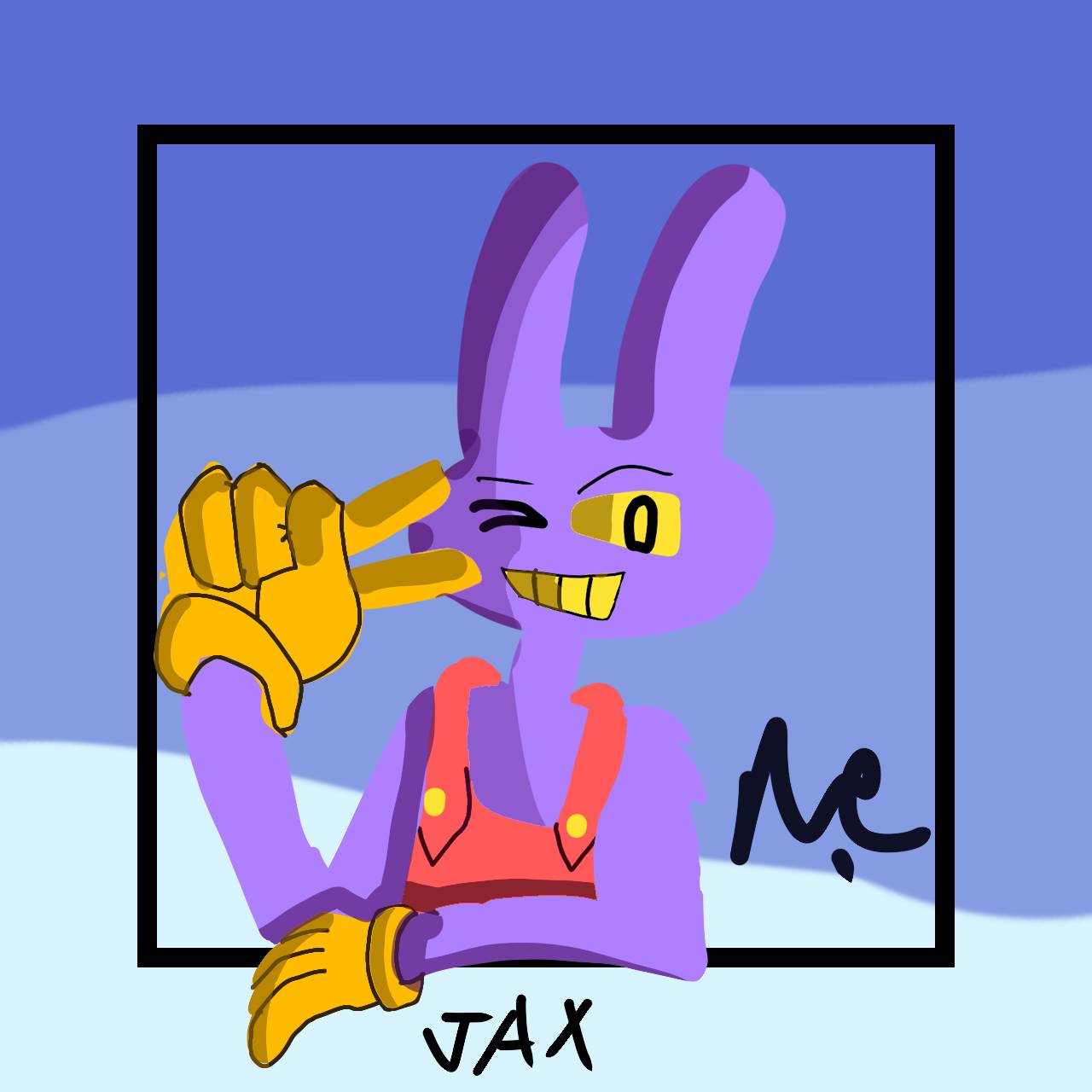 That Smug Bunny Jax by ChaseTales on DeviantArt