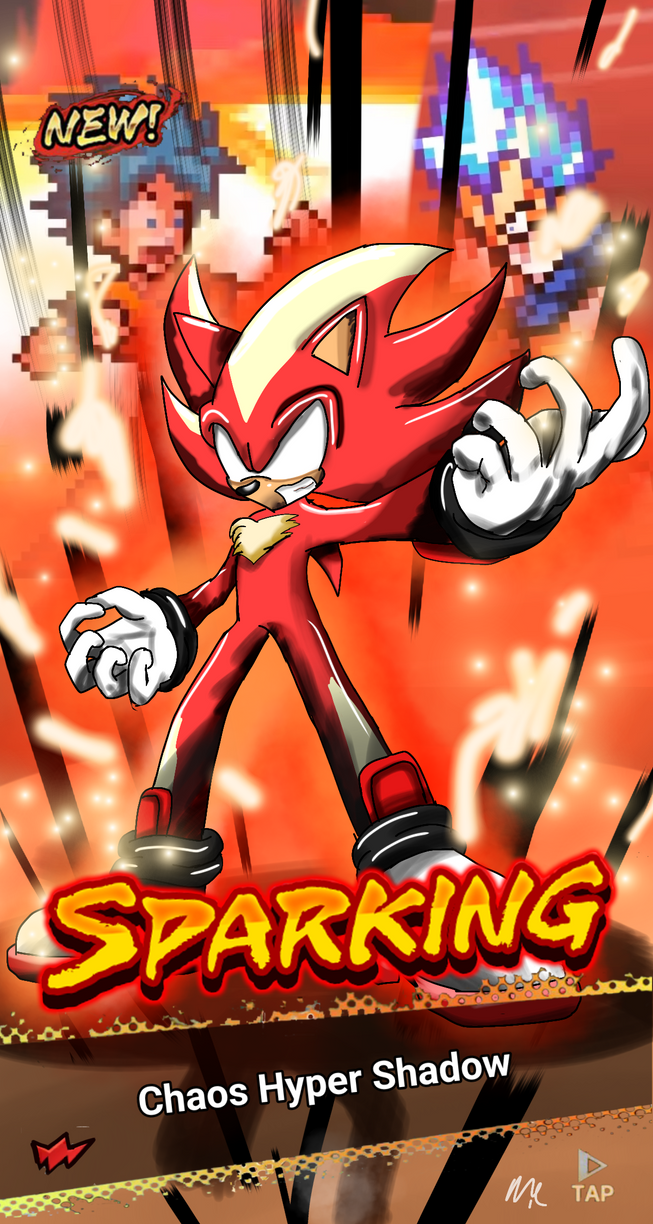 SPARKING Chaos Hyper Shadow by ChaseTales on DeviantArt
