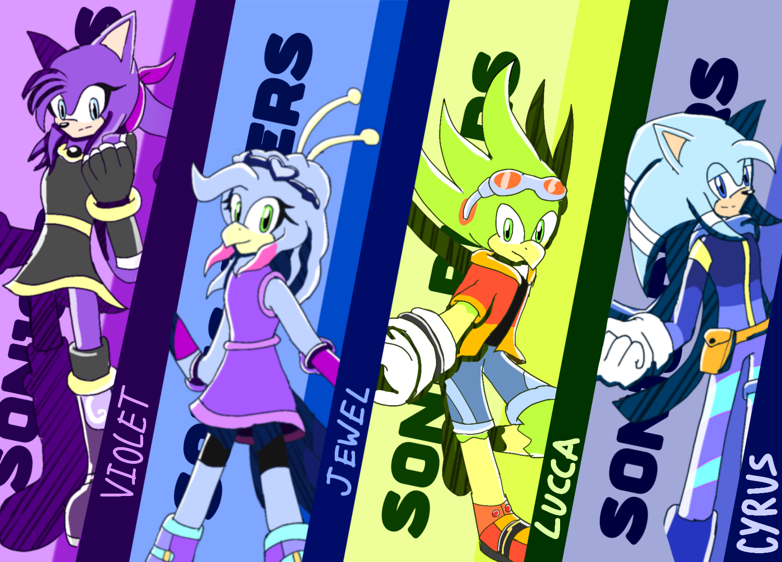 Sonic Riders Rave Sonic Riders Event Wallpaper by ChaseTales on DeviantArt