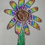 Rainbow Sunflower