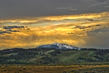 Yellowstone Sunset 2