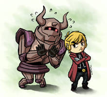 Fullmetal Phantom (Zelda x Fullmetal Alchemist)