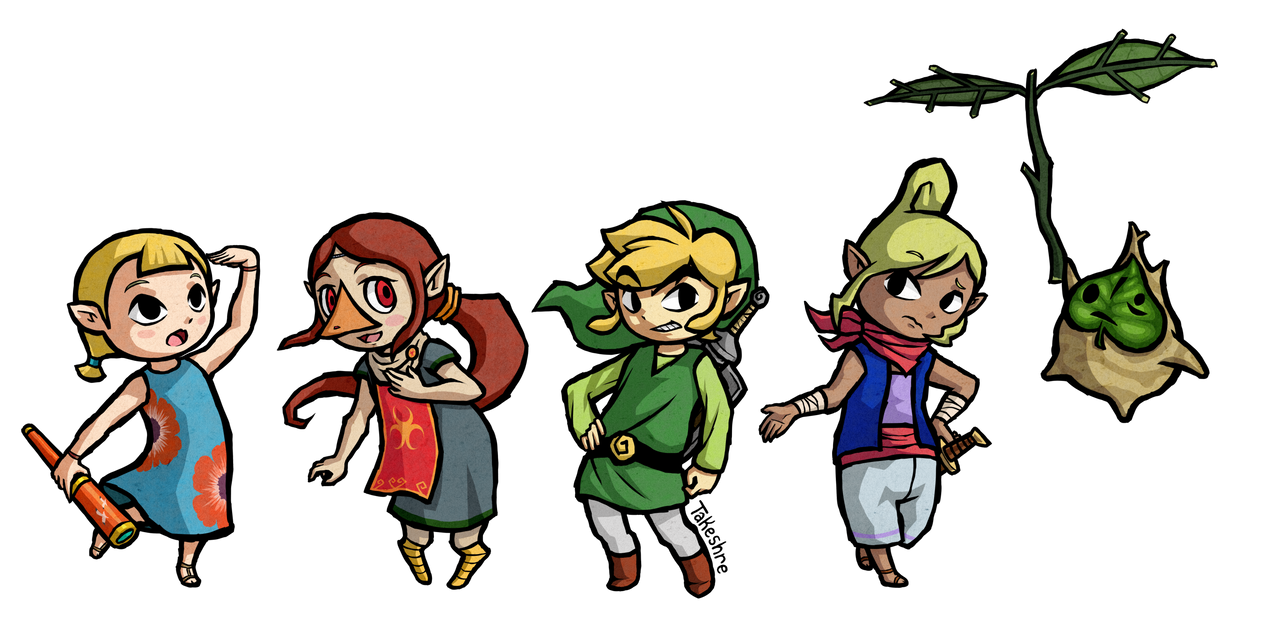 Wind Wakes - The Legend of Zelda: The Wind Waker by Takeshre on DeviantArt
