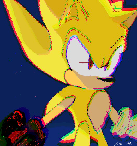 Sonic cyber corruption sprite gif by foxeygamer87sonic on DeviantArt