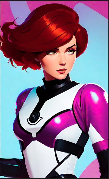 Retro SciFi Star Cop 5