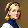 Drew Barrymore Vermeer style 4