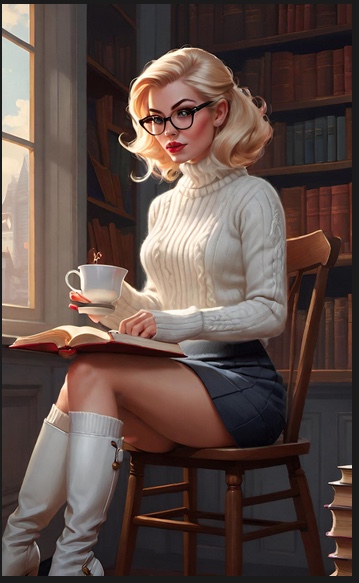 Afternoon Tea at the Library