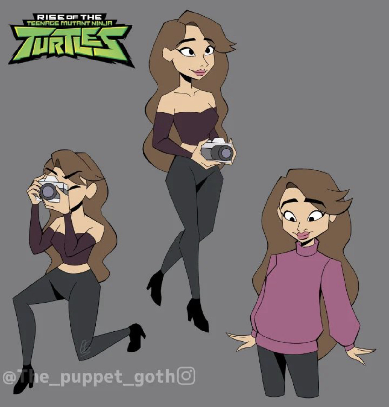 Tmnt Oc Roxy Rise of the Teenage Mutant Ninja Turtles OC: Ava by AnimeLoverirl111 on ...
