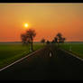 30 min to sunset, poland