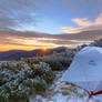 Sunrise in Giant Mountains