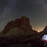 One night in the Dolomites