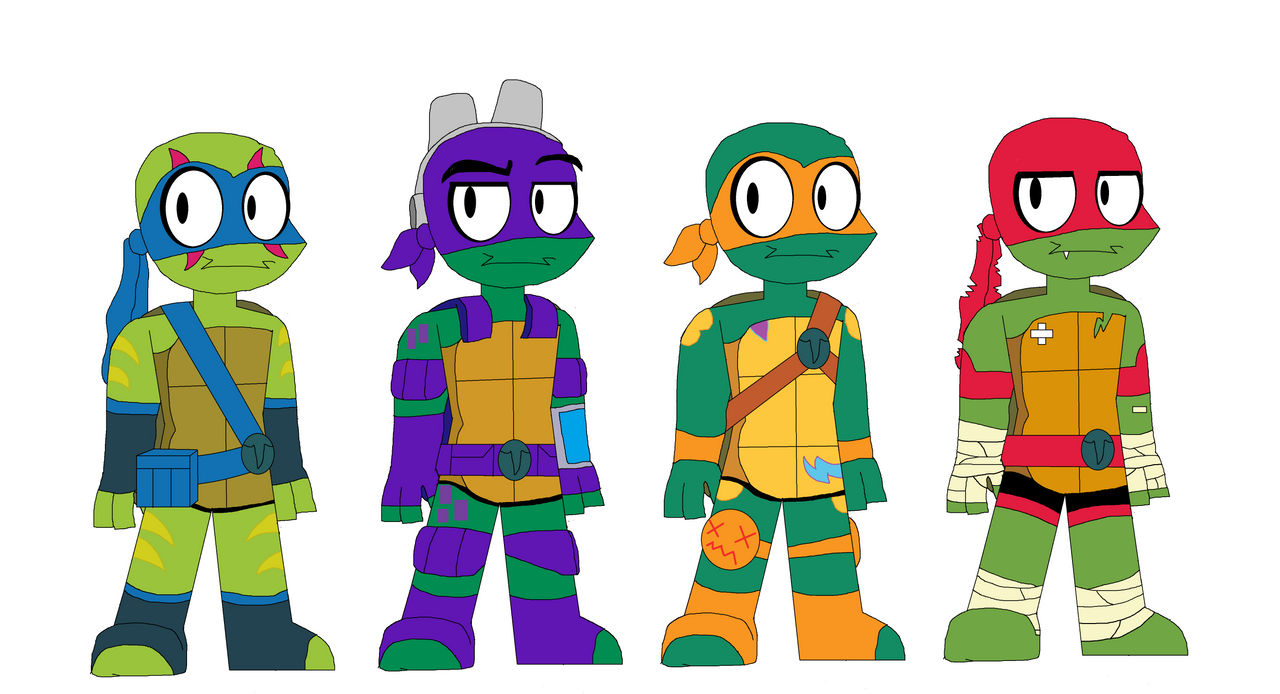 Tmnt Rise Style Rise of the TMNT Remake by ReginaldMaster on DeviantArt