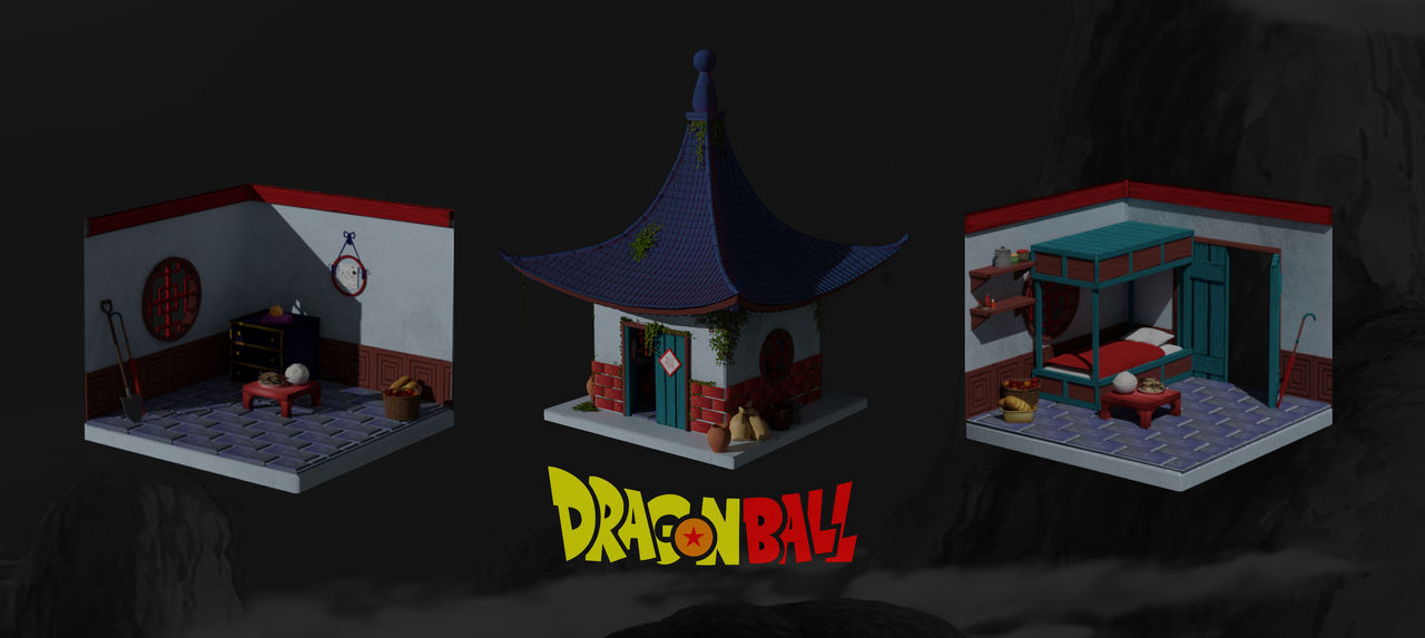 dragonball Gohan house by Yanderan on DeviantArt