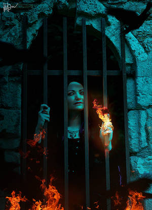 Fire witch II by Gejda