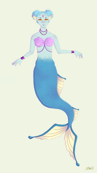 Mermaid Girl, School Project