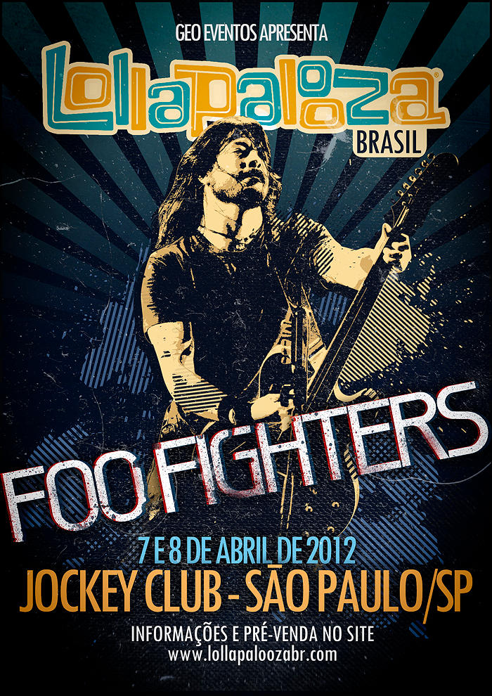 Foo Fighters Lollapalooza Brasil - fan made by tavinhovid on DeviantArt